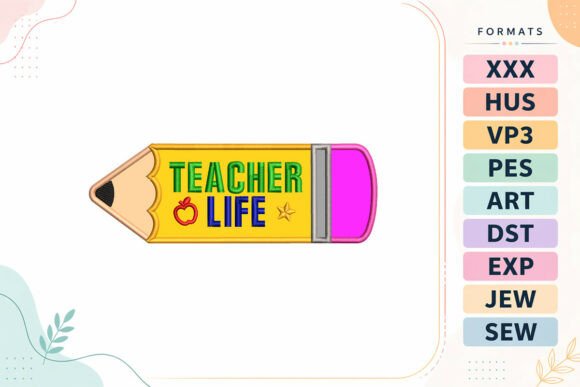 Back to School Applique