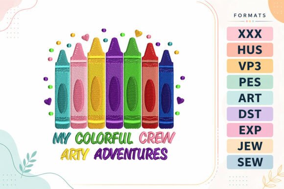 Colorful Crew Back to School