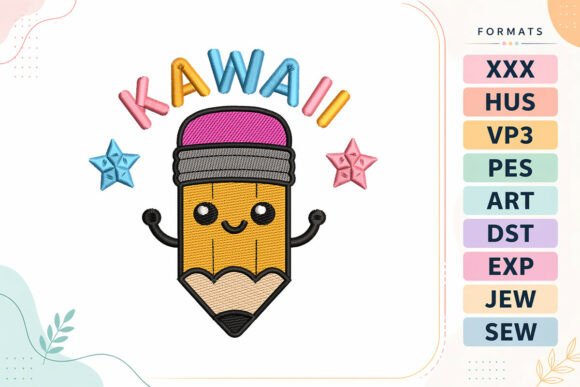 Kawaii Pencil Back to School