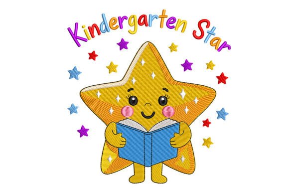 Kindergarten Star Back to School Embroidery Review