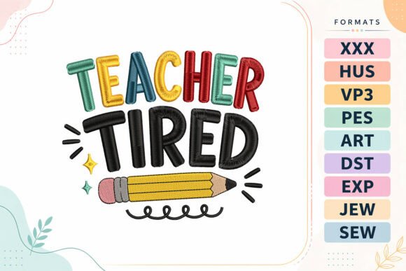 Teacher Tired Back to School